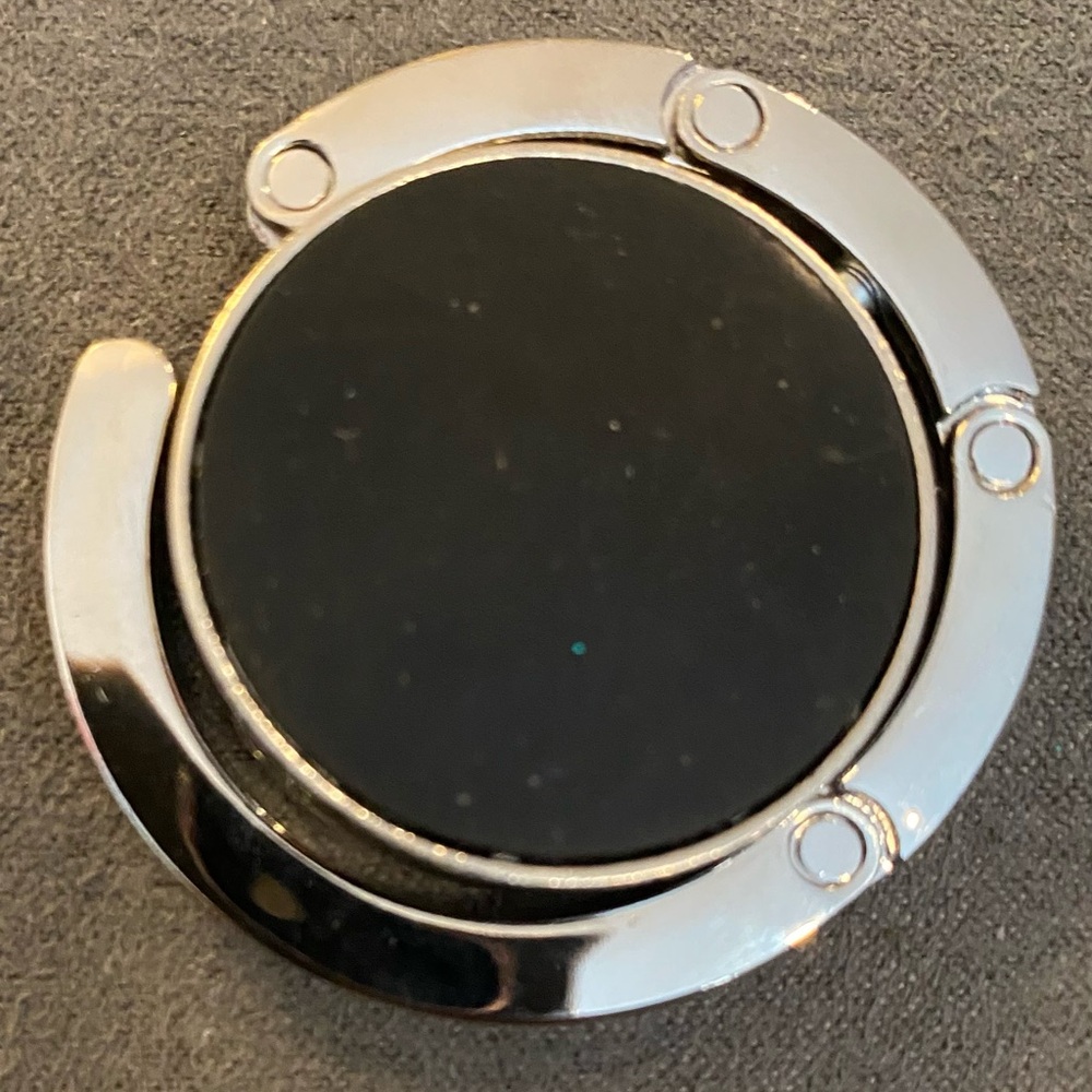 Foldable Purse Hook Floding Glittery Handbag Hang… - image 4